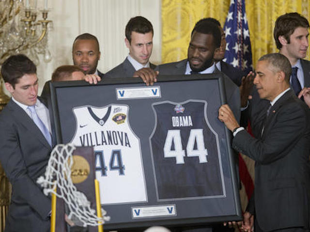 Villanova visits the White House