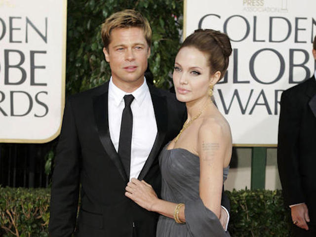 Jolie and Pitt's romance, divorce bookended by films