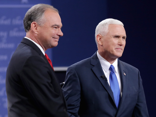 Vice presidential debate sees sharp drop-off in ratings