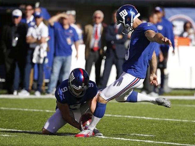 Police docs: Giants kicker Brown said he abused wife
