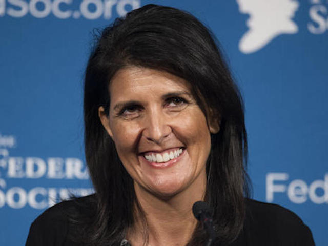Trump picks Haley as UN ambassador, DeVos as secretary of education