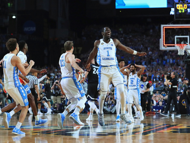 North Carolina fights off Gonzaga for 71-65 win and national championship