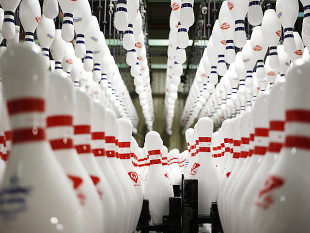Watch as man sets possible record on bowling fastest perfect game