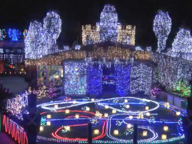 rock n roll christmas light display in new zealand puts rock n roll christmas light display in new zealand puts