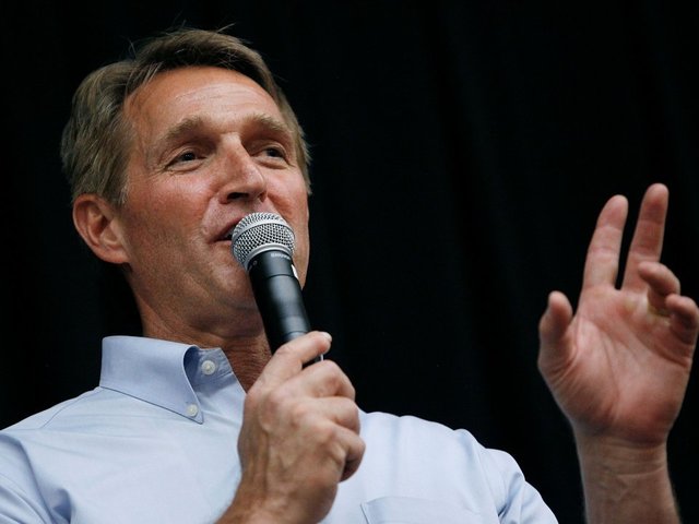 Republican Senator Jeff Flake is actually comparing President Trump to Joseph Stalin Republican Senator Jeff Flake is actually comparing President Trump to Joseph Stalin