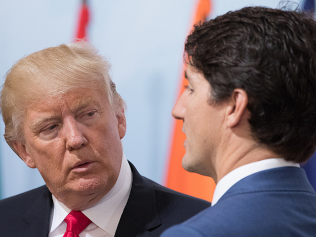 Trump says he made up trade claims in meeting with Trudeau