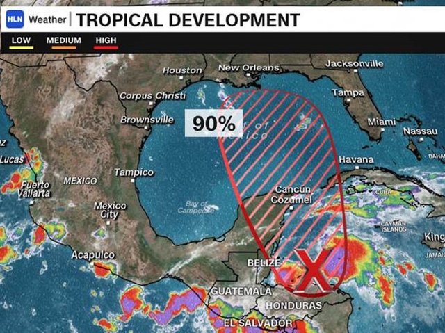 Tropical Storm Michael will likely slam the U.S. as a hurricane this week